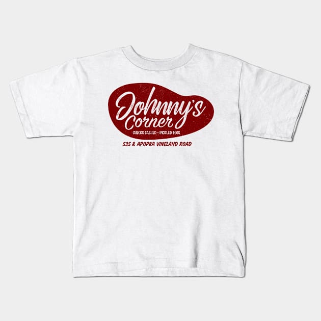 Johnny's Corner Kids T-Shirt by GoAwayGreen